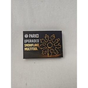 New Multi tool 18-in-1 Snowflake Multitool Silver With Dust bag‎ Gift Idea Hubby